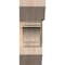 Ekena Millwork Merced Slat Smooth Bracket w/ Offset Brace, Douglas Fir, 7 1/2"W x 20"D x 20"H BKT0806X20X20MRC06SDF - alternate 2